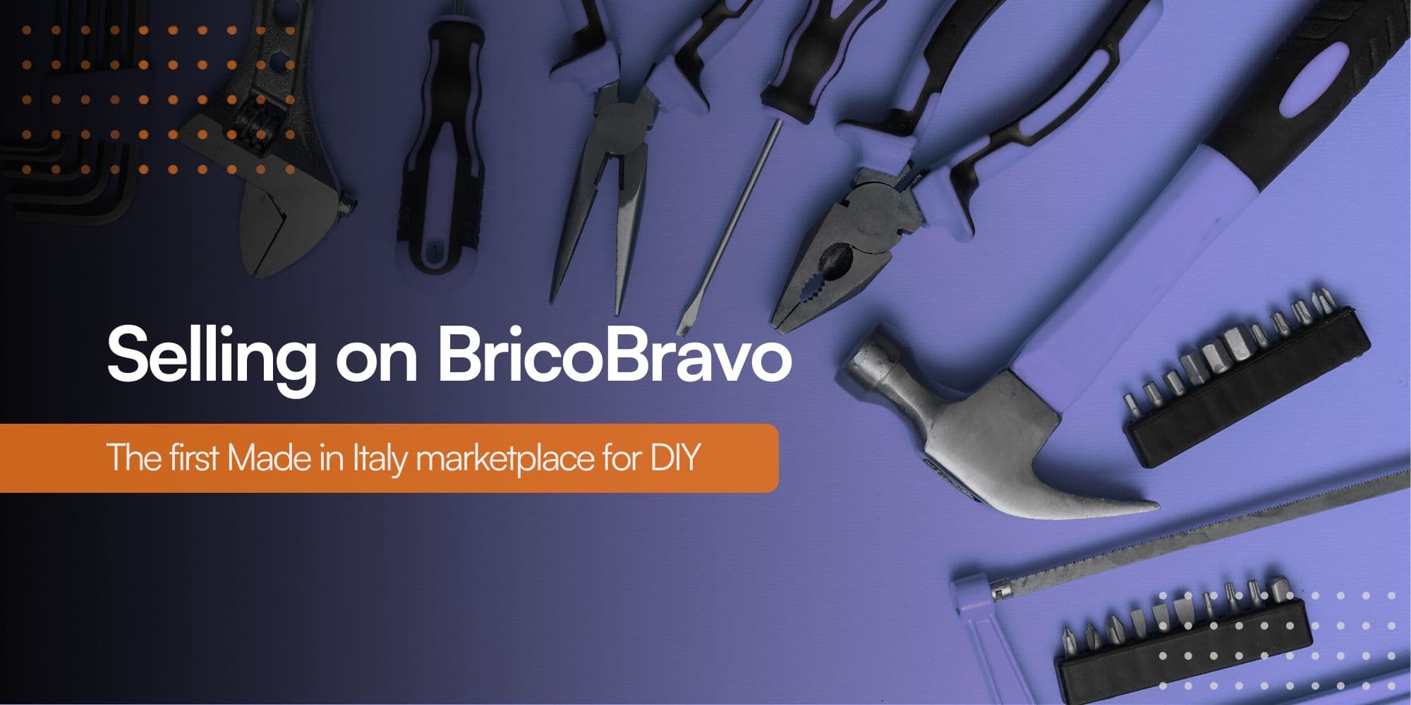 A collection of DIY tools arranged on a background, including pliers, screwdrivers, a hammer, a handsaw, drill bits, and a caliper, representing essential tools for home improvement projects